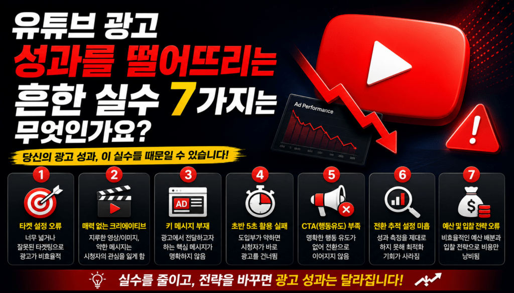 유튜브 광고가 효과 없는 이유