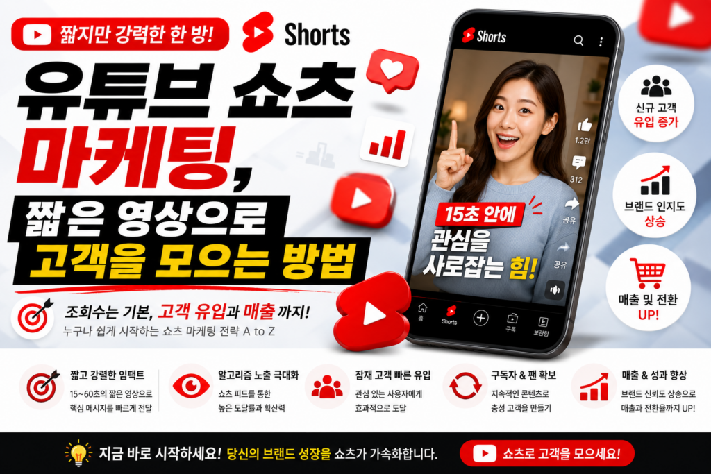 유튜브 쇼츠 마케팅