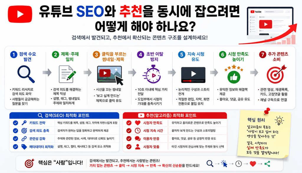 유튜브 상위노출 SEO