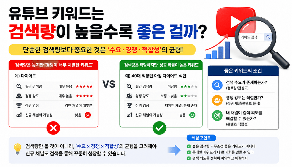 유튜브 키워드 검색량
