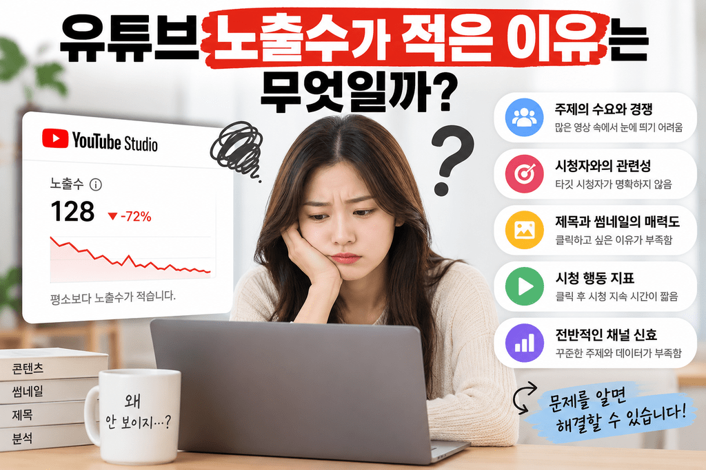 유튜브 노출수 늘리기