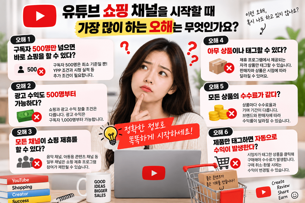 유튜브 쇼핑 채널